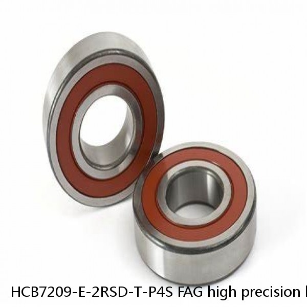 HCB7209-E-2RSD-T-P4S FAG high precision bearings #1 small image