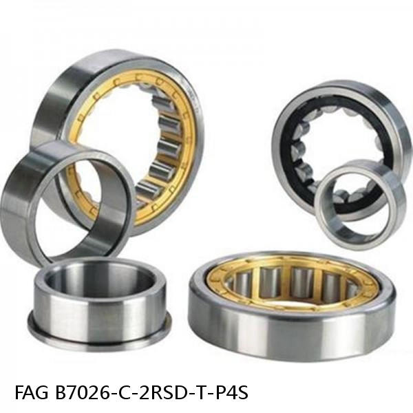 B7026-C-2RSD-T-P4S FAG high precision ball bearings #1 small image