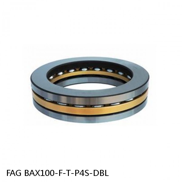 BAX100-F-T-P4S-DBL FAG high precision bearings #1 small image