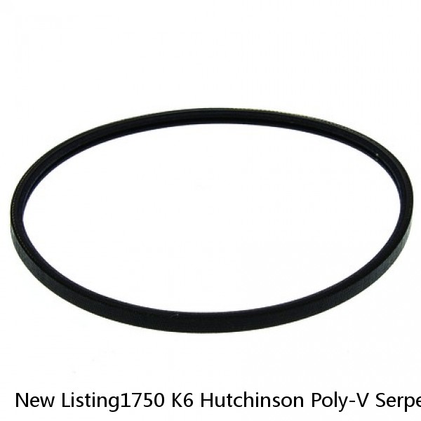 New Listing1750 K6 Hutchinson Poly-V Serpentine Belt Free Shipping Free Returns 6PK 1750 #1 small image