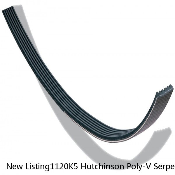 New Listing1120K5 Hutchinson Poly-V Serpentine Belt Free Shipping Free Returns 5K 1120