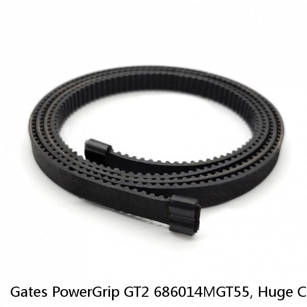 Gates PowerGrip GT2 686014MGT55, Huge Cogged Belt, new/unused #1 small image