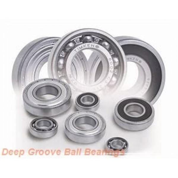 35 mm x 72 mm x 25,4 mm  ISO SA207 deep groove ball bearings #1 image