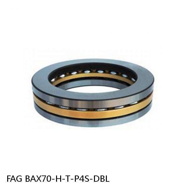 BAX70-H-T-P4S-DBL FAG high precision bearings #1 image