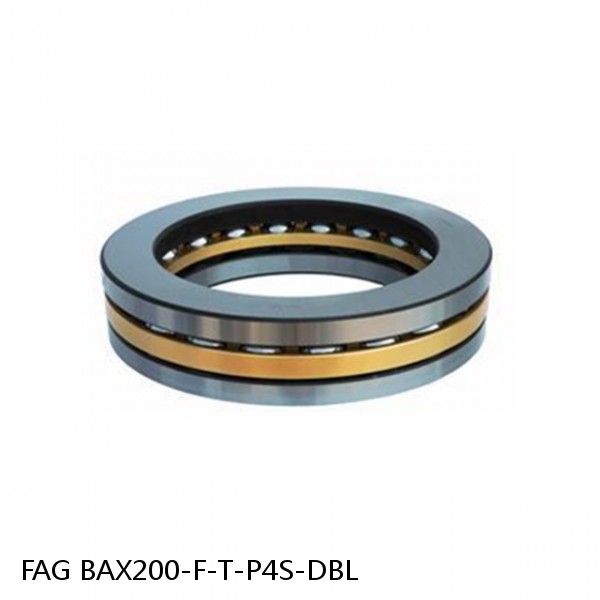 BAX200-F-T-P4S-DBL FAG high precision bearings #1 image