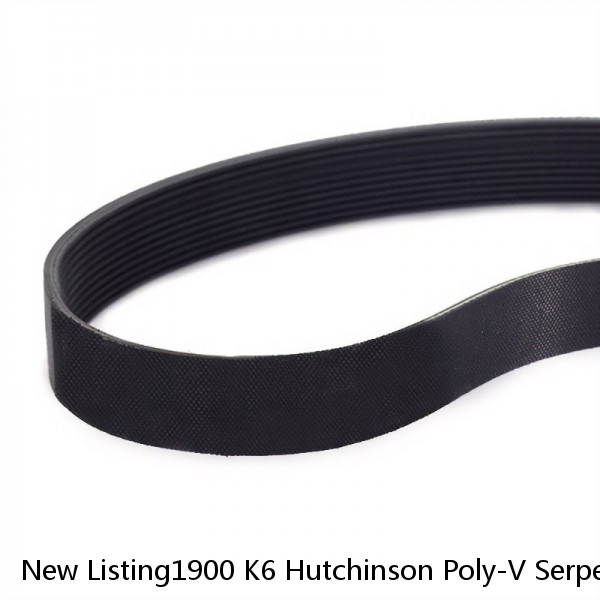 New Listing1900 K6 Hutchinson Poly-V Serpentine Belt Free Shipping Free Returns K6 1900 #1 image