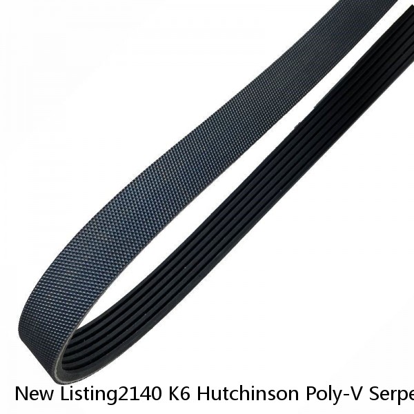 New Listing2140 K6 Hutchinson Poly-V Serpentine Belt Free Shipping Free Returns 6K 2140 #1 image
