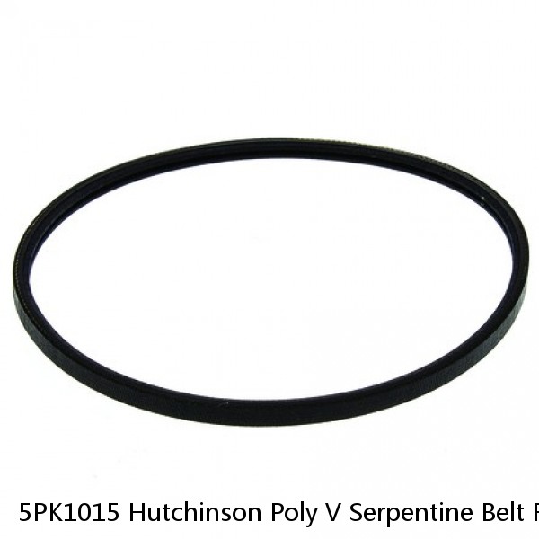 5PK1015 Hutchinson Poly V Serpentine Belt Free Shipping Free Returns #1 image