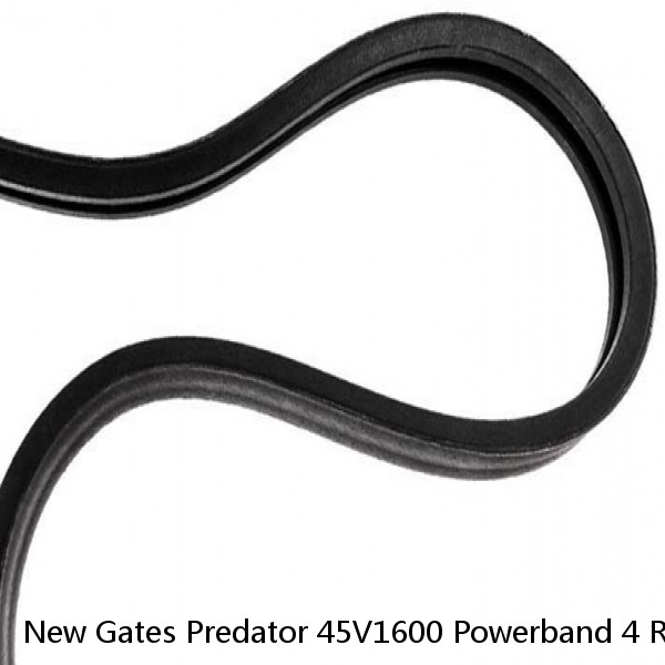New Gates Predator 45V1600 Powerband 4 Rib Belt 9386-4160 160" OD 5VP1600 #1 image