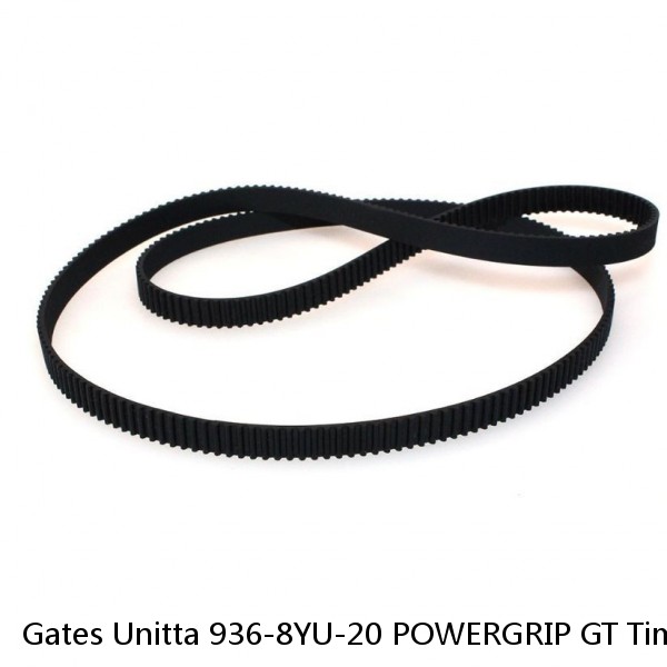 Gates Unitta 936-8YU-20 POWERGRIP GT Timing Belt 936mm L* 20mm W #1 image